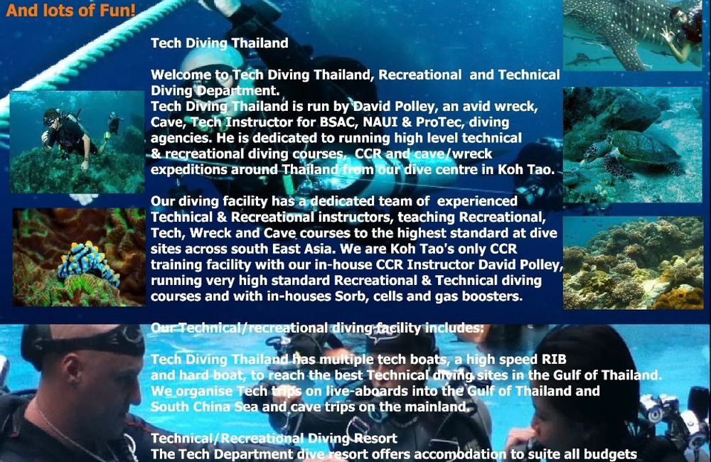 Dive Center Tech Diving Thailand - Thailand - photo 4
